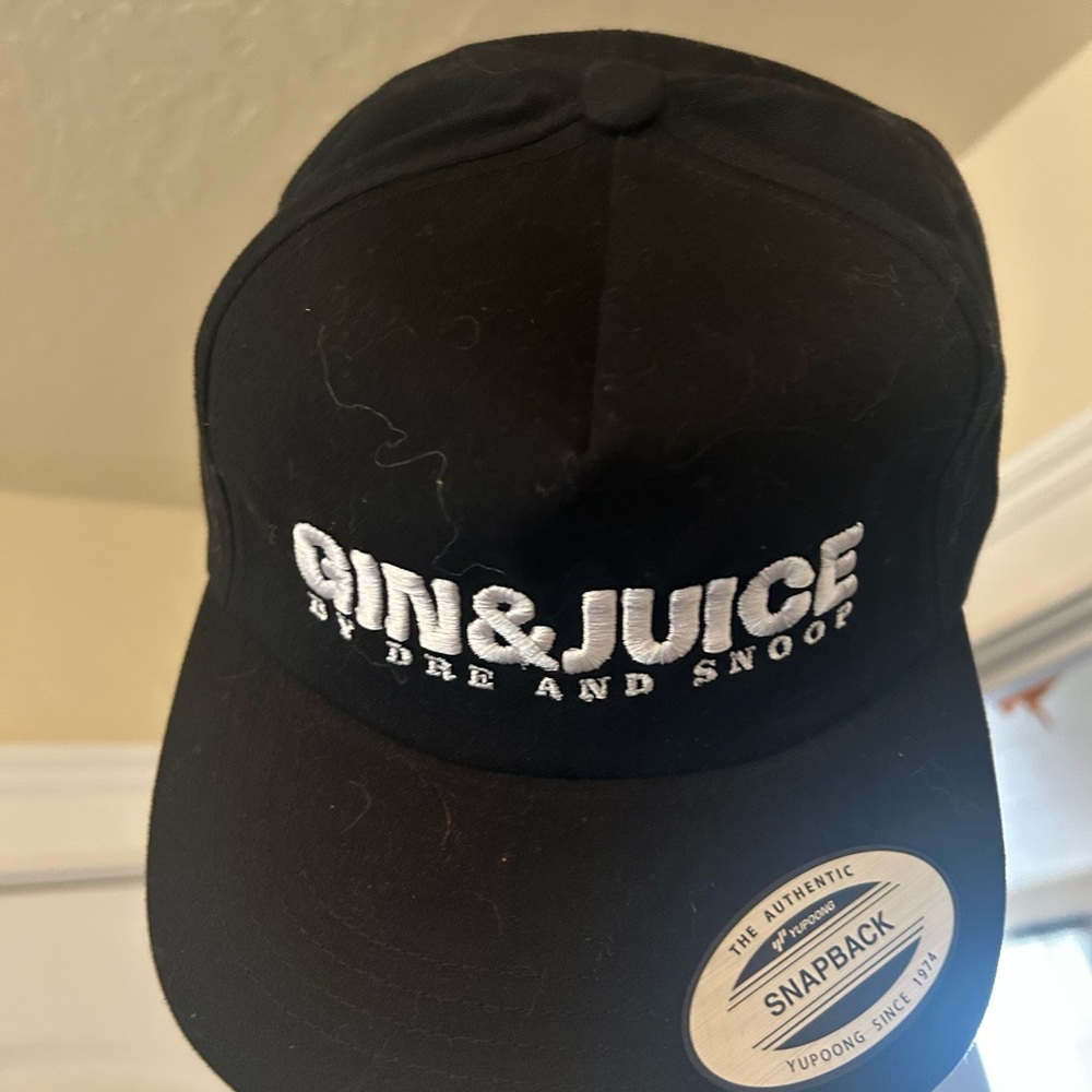 Black Snapback Cap